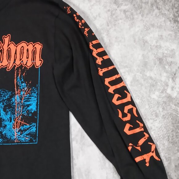 Kublai Khan TX 'Resentment' LS Shirt • Black • Small • Hardcore/Metalcore • RARE - Picture 3 of 9